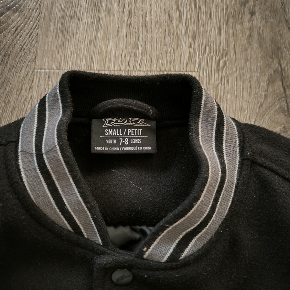 Black Varsity Jacket - Picture 5 of 7